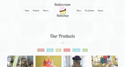 Desktop Screenshot of buttercreambakeshop.net